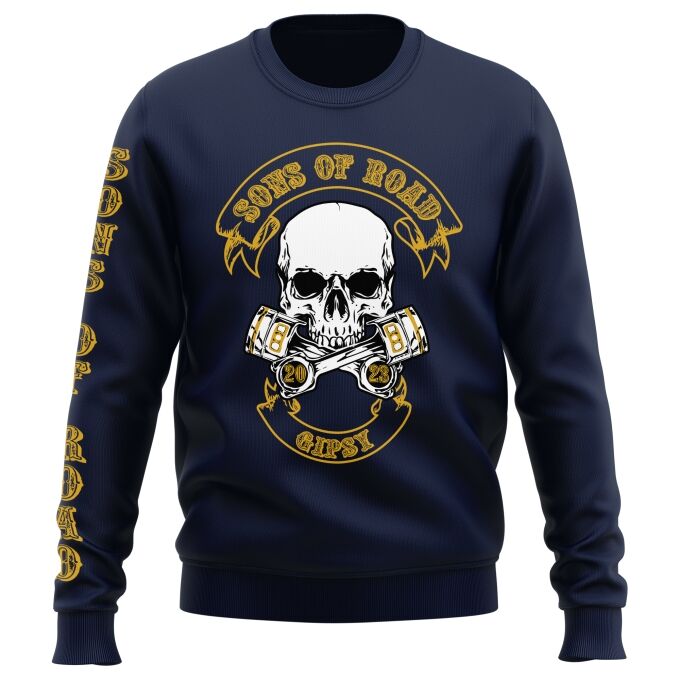 Sweat Classique Sons of Road - Impression haut de gamme