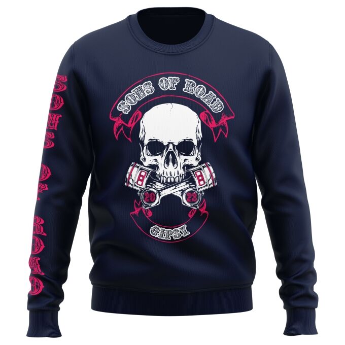 Sweat Classique Sons of Road - Impression haut de gamme