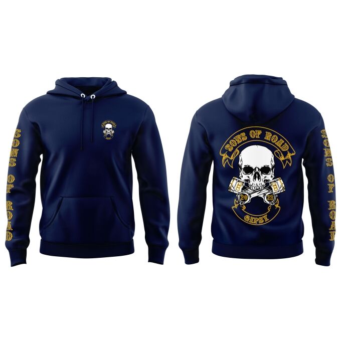 Sweat-shirt à Capuche Sons of Road - Impression haut de gamme
