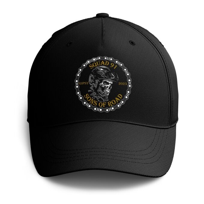 Casquette à visière courbe Sons of Road - Impression haut de gamme