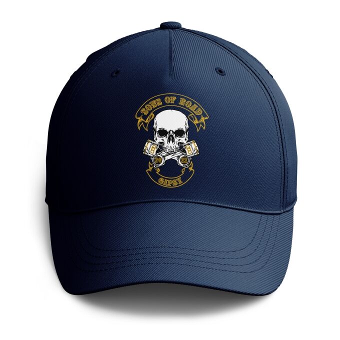 Casquette à visière courbe Sons of Road - Impression haut de gamme