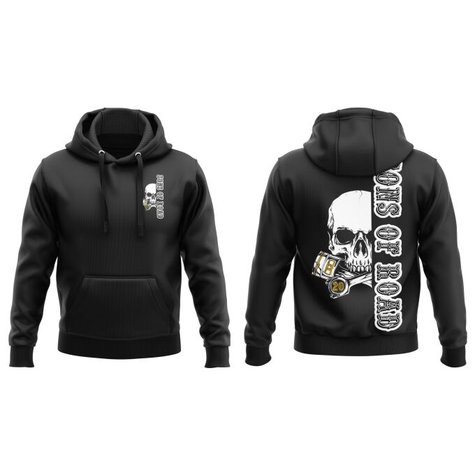 Sweat-Shirt à Capuche DELUXE Sons of Road - Impression haut de gamme