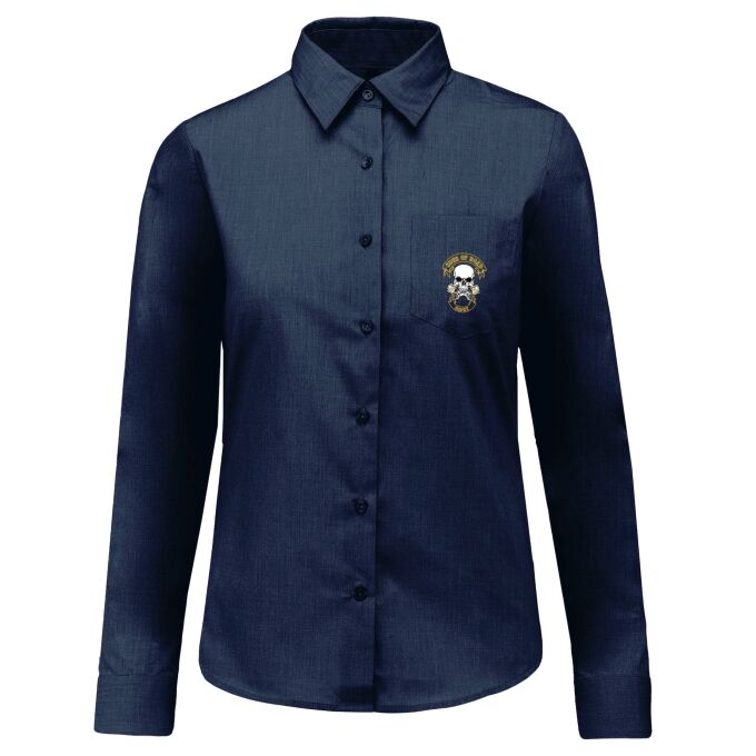 Chemise Femme légère à Manches Longues Sons of Road - Impression haut de gamme