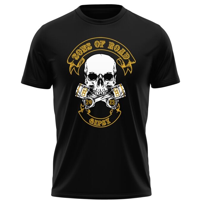 T-Shirt Homme Sons of Road - Impression haut de gamme