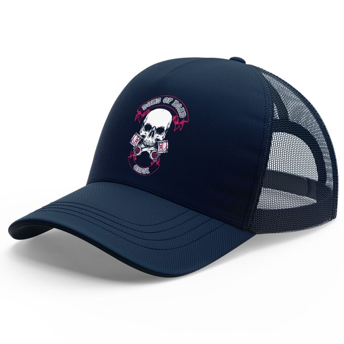 Casquette Trucker avec filet (idéal pour l'été) Sons of Road - Impression haut de gamme