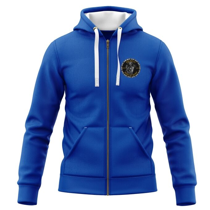 Sweat-Shirt à Capuche Zippé (Veste Gamme DELUXE) Sons of Road - Impression haut de gamme