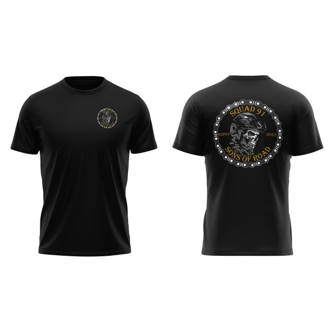 T-Shirt Homme Sons of Road - Impression haut de gamme