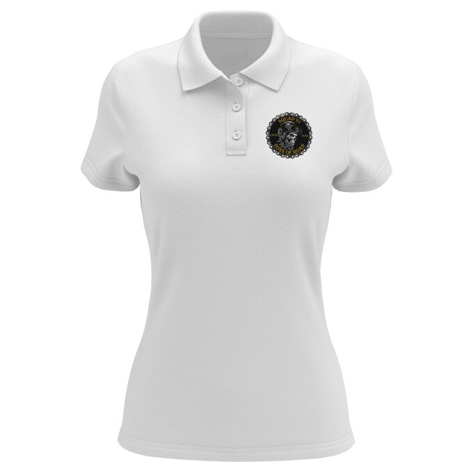 Polo Femme Sons of Road - Impression haut de gamme