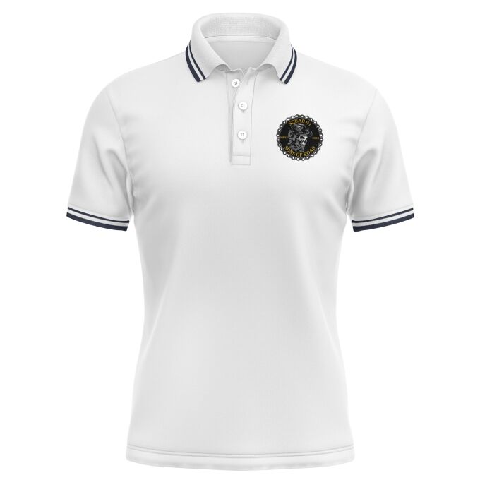 Polo Homme contrasté Sons of Road - Impression haut de gamme