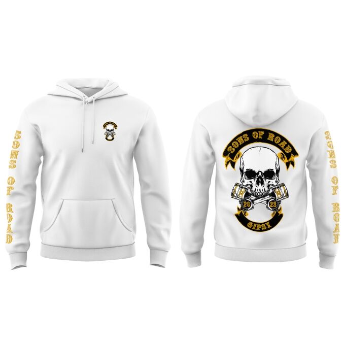 Sweat-shirt à Capuche Sons of Road - Impression haut de gamme