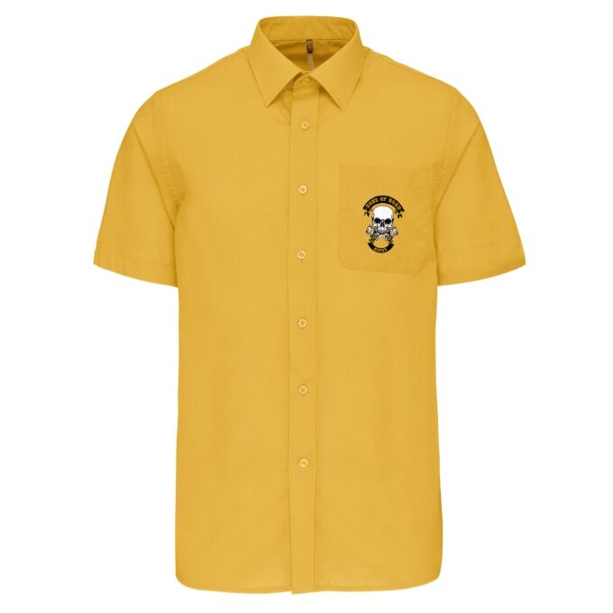 Chemise Homme légère à Manches Courtes Sons of Road - Impression haut de gamme