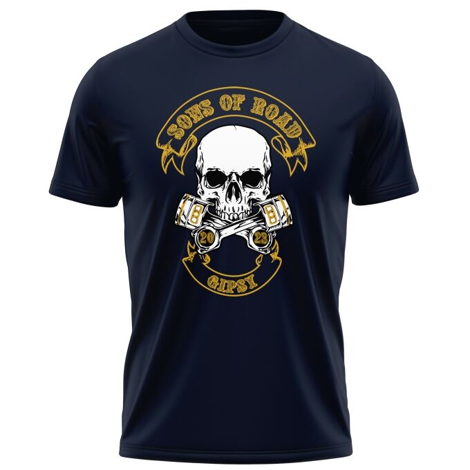 T-Shirt Homme Sons of Road - Impression haut de gamme